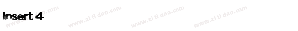 Insert 4字体转换